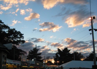 Sunset at the Fair