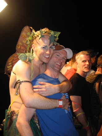 Happy boys (and wood sprites)