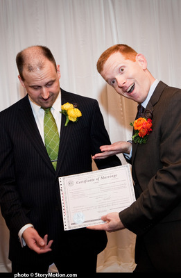 The certificate. Can you believe it?!