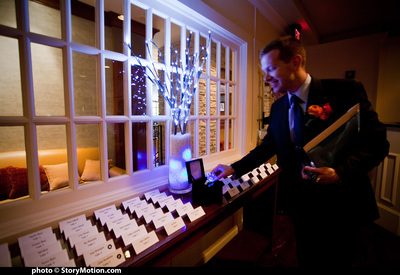 Rob helps to make everything ready