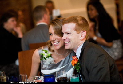 Patricia and Rob pose for the shot