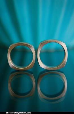 Our titanium wedding bands