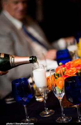 Champagne for toasts