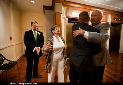 Bev and Bob drove from Tucson to DC in 3 days to make it to our wedding.