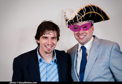 Ben Mann with his guest