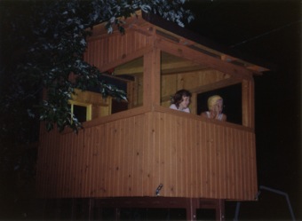 Treehouse sleepover