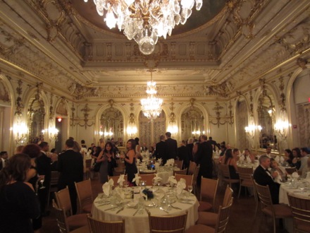 The hall looks beautiful