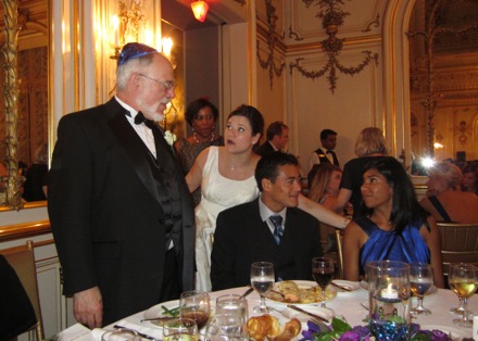 Jessica introduces her father to the ALA intern.