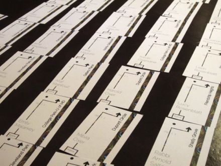 Their theme was Metro and peacock