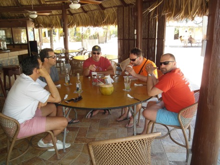 Back to Parrot Tree for lunch