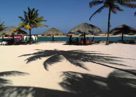 Beach at Parrot Tree Plantation