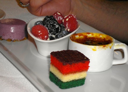 Birthday brunch dessert