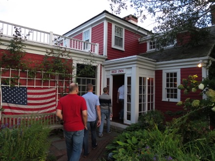 dinner at the Red Inn