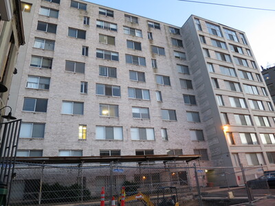 Full view of the back side of the Newport West.