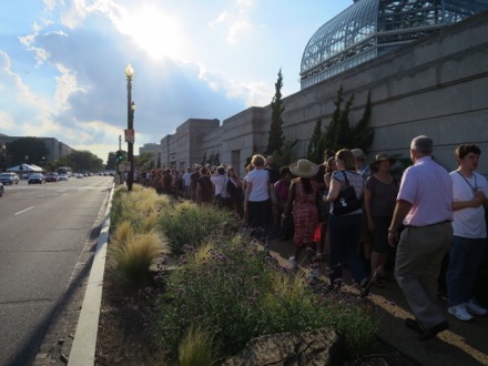 Line to get in was long, but only took about 45 min.