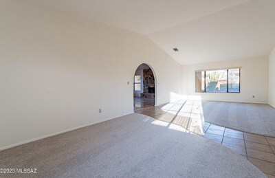 View from the front door