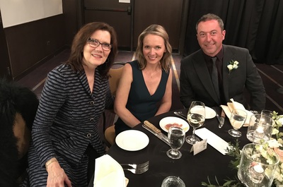 Carol with daughter Kate and Matt