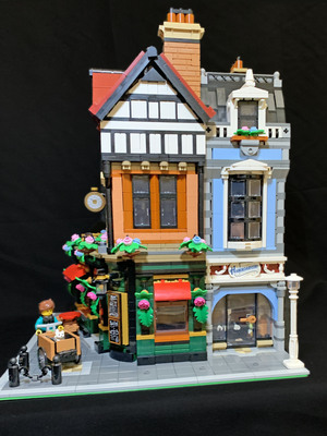 Side view with haberdashery