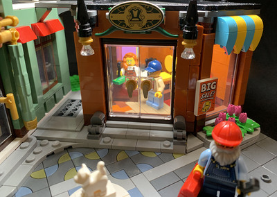 Furniture shop exterior